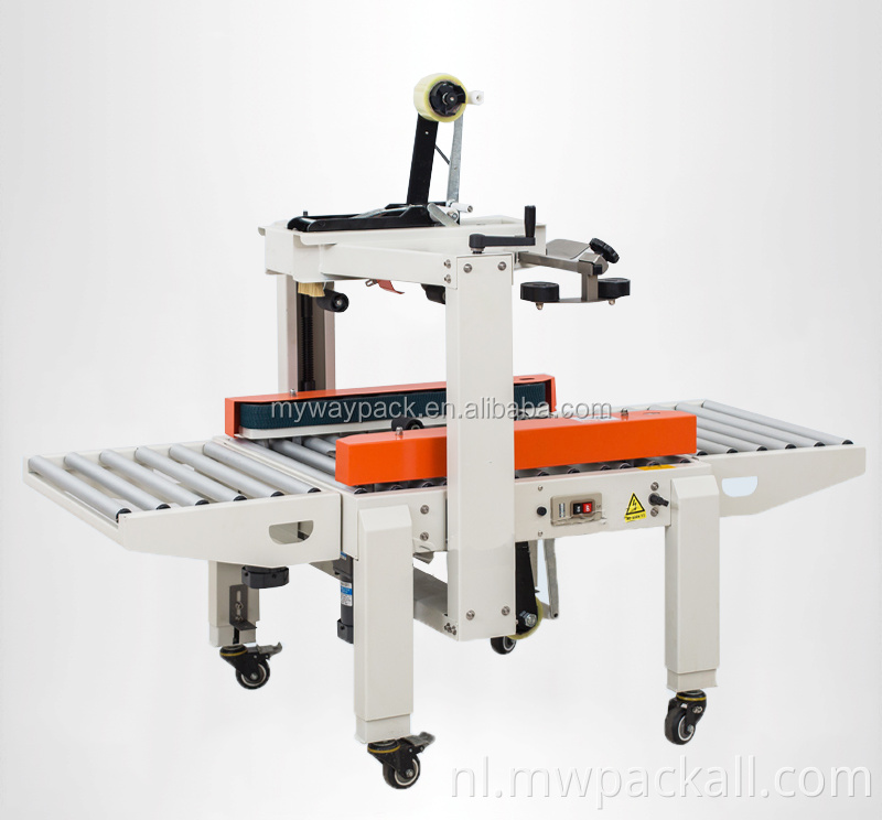Automatische kase karton doos tape sealer afdichtingsmachine prijs voor doos